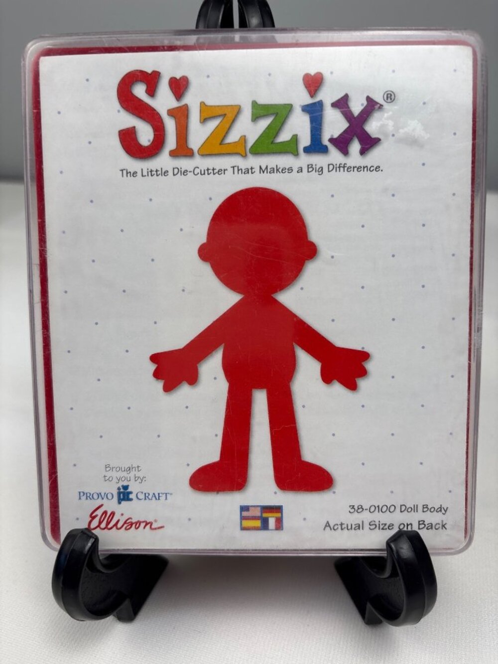 Sizzix Provo Craft 38-0100 Doll Body Die Cutter Scrapbooking Tool